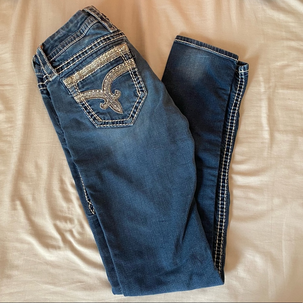 Rock revival skinny jeans